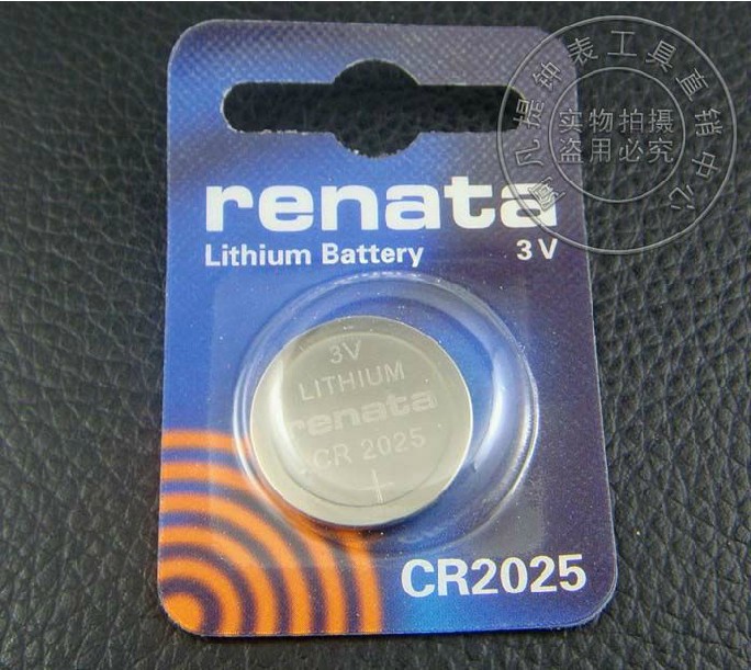 Renata CR2032 Lithium 3V Coin Cell Battery, Bulk